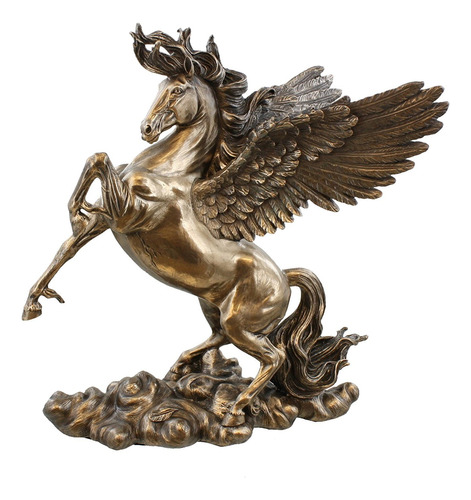 11 Pulgadas Cria Estatua De Pegaso Fantasia Magica Colecc