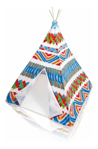 Carpa Tienda India Infantil Intex Teepee Lona 122x122x157 Cm