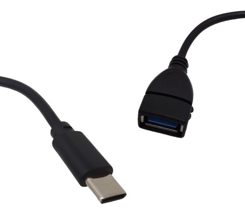 Cabo Otg Pendrive Usb Preto