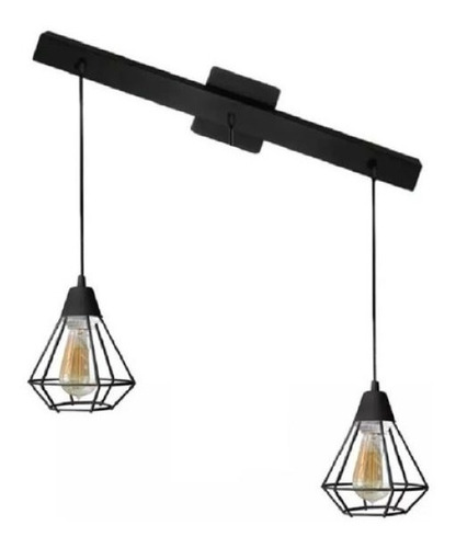 Imagen 5 de 6 de Aplique Pared Jaula Orleans Ap-163 Foco E27 Luz Interior