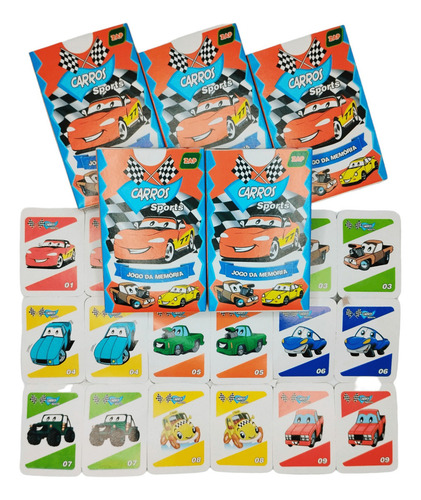 50 Jogo Da Memoria Infantil Kit Festa Lembrancinha Atacado