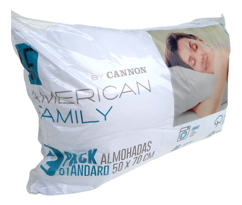 Almohada Cannon 50 X 70cm American Family | Diamac