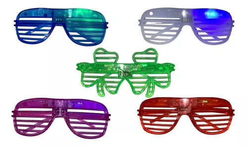 EKOI Lentes Led Para Fiestas Con Luces Gafas Luminosas