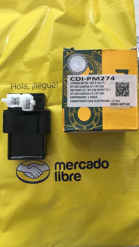 Cdi 2 Conectores 6 Pines Para Italika 150z Ft150 Ft150 Ts 