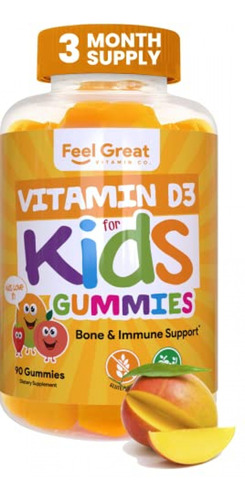Suplemento Vitamina D Gomitas De Vitamina D Para Niños (sum
