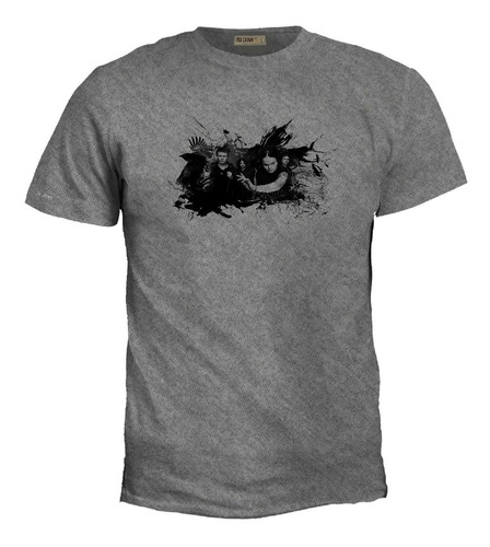 Camiseta Estampada The Rasmus Integrantes Cuervos Rock Irk 