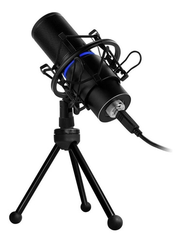 Imagen 2 de 3 de Micrófono Game Factor MCG700 condensador cardioide negro