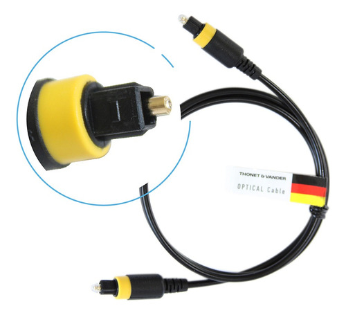 Cable Optico Digital Toslink Para Audio Thonet Vander 5 Mts