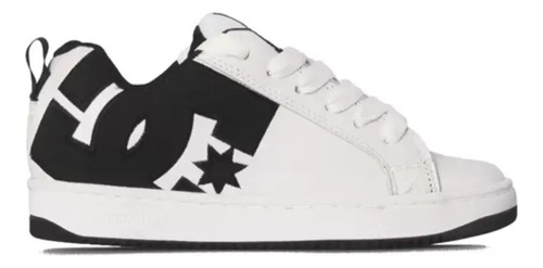 Zapatillas Dc Court Graffik Ss Boys Blanco