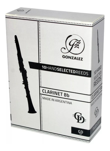Cañas Gonzalez Para Clarinete  Modelo Gd  Numero 3