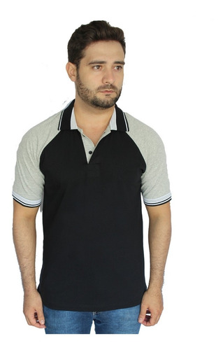 Imagem 1 de 5 de Kit 5 Camisa Polo Plus Size Camiseta Extra Grande Zambelê 