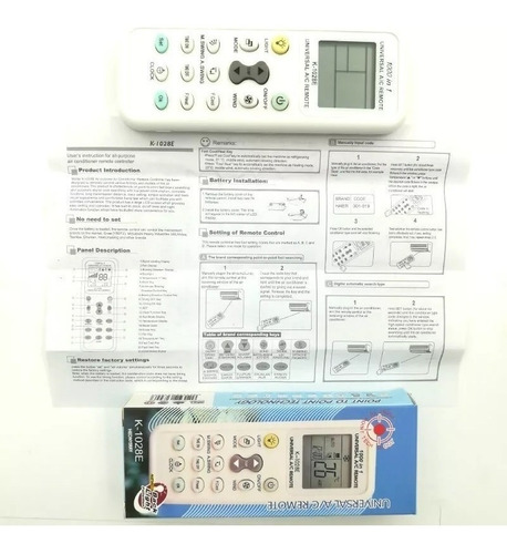 Imagen 3 de 5 de Control Universal Minisplit LG Mirage Samsung Mabe Carrier
