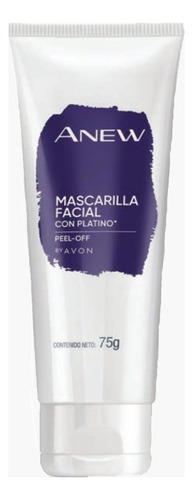 Avon Anew Mascarilla Facial Platino Peel Off 75g Piel Normal