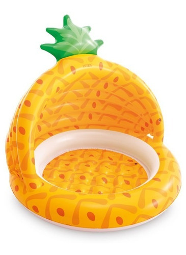 Int Colchón Flotador Piña Bebé Inflable Alberca Intex