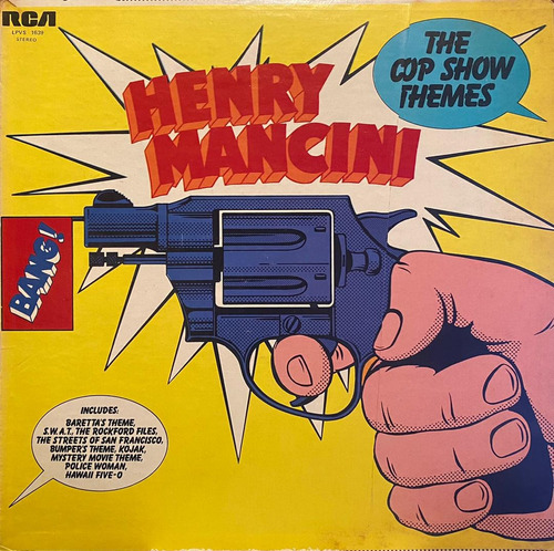 Disco Lp - Henry Mancini / The Cop Show Themes. Album (1976)