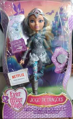 Ever After High Darling Charming Jogo De Dragões - R$ 748,14