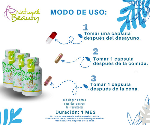 3 En 1 Plus | Baja De Peso Paq 3 Piezas