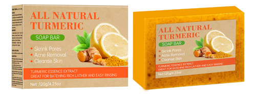 Jabón Turmeric Soap, Ácido Kójico De Cúrcuma Y Limón Hidrata