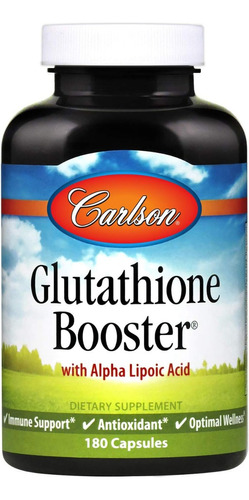 Glutatión Reforzado Carlson 180 Cápsulas