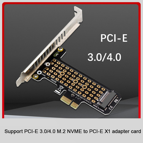 2 Adaptador M.2 Nvme Ssd A Pcie X1 Tarjeta De Altura