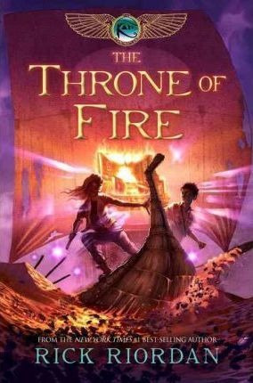 The Kane Chronicles, Book Two The Throne Of Fire - Rick R...