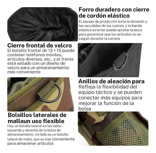 Para Bolso Multiusos De Molle Bolsa De La Cintura De Los