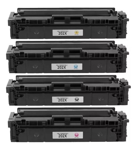 Combo 4 Toner Generico 202x  Laser M281fdw M281fdn  M254nw 