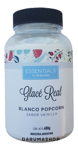 Polvo Glace Real Blanco Essentials Dripcolor 400gr Belgrano