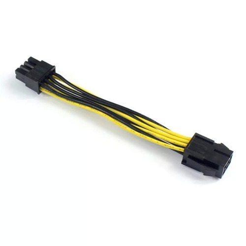 Cable Extensor Pci-e De 6 Pin Macho A 8 Pin Hembra