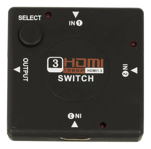 Switch Chaveador Hdmi 3 Portas