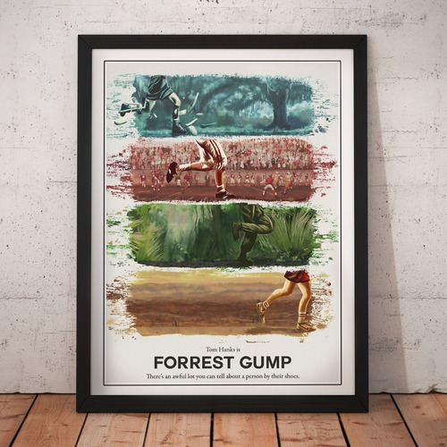 Cuadro Peliculas - Forrest Gump /movie Poster Alternativo