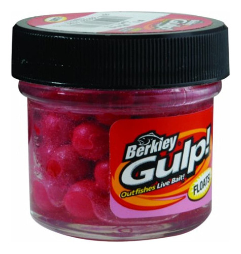 Berkley Gulp Flotante Salmon Huevos Jar