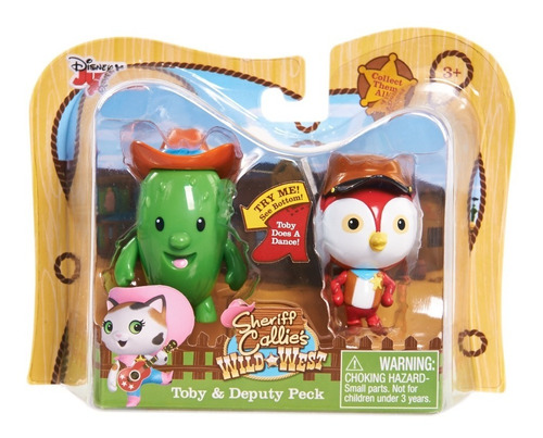 Muñecos Disney Sheriff Callie 2 Personajes Intek Mundomanias