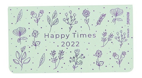 Agenda 2022 Mooving Spring Pocket Happy Times 17x9 Cm