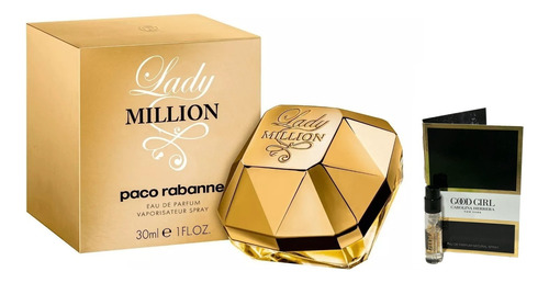 Perfume Paco Rabanne Lady Million Edp 30 ml Para  Mujer  
