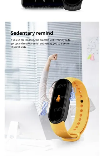 Smart Band Reloj Inteligente O2 Latidos Presion Ip67 Touch