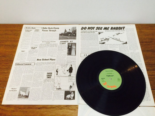Lp Jethro Tull - Thick As A Brick Import Capa Jornal 72 Raro (Usado)