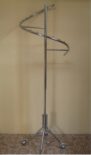 Imagen 5 de 10 de Perchero ,exhibidor Colgador Tubular Metalico