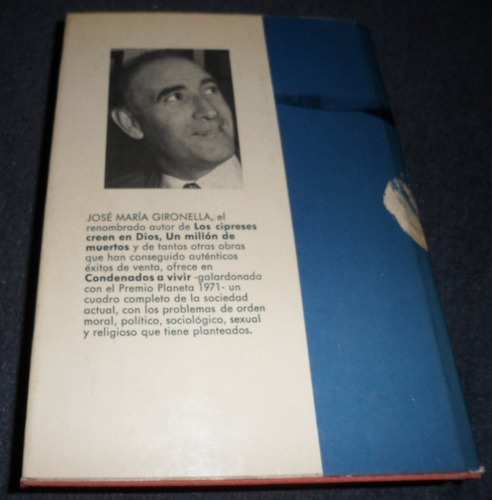 Libro Condenados A Vivir Tomo 2 - José María Gironella