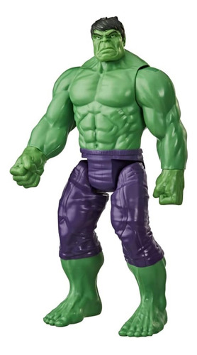 Muñeco Marvel Avengers Hulk Thanos 30cm Hasbro Articulado