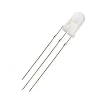 Comprar 100 Leds Bicolor Rojo\u002Fverde 5mm Catodo Comun (3 Patas)