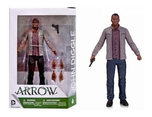 Figura de acción  John Diggle de DC Collectibles DC