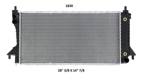 Radiador Mercury Sable 1998 T/a;t/m Deyac
