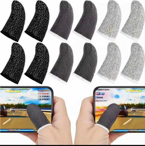 Guantes O Fundas Para Dedos De Gamer, Juegos De Celular