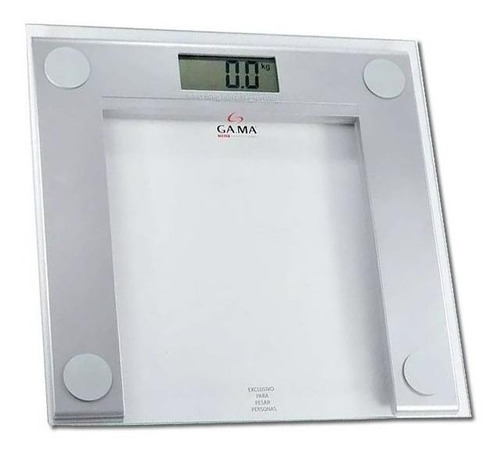 Balanza Digital Gama Italy Scg 400 Transparente, Hasta 150kg