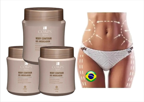 Gel Modelador Corps Hinode - Body Contour Quema Grasa 500ml