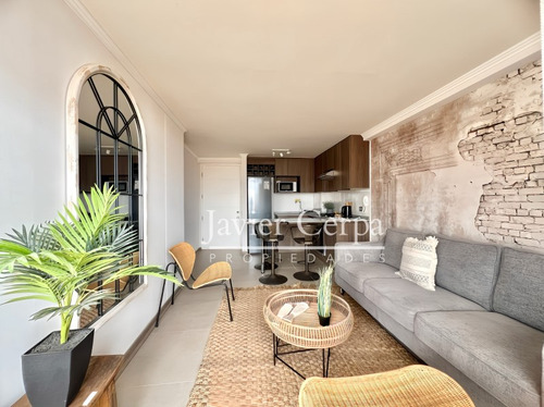Comodo Depto Amoblado, Condominio Sector Norte