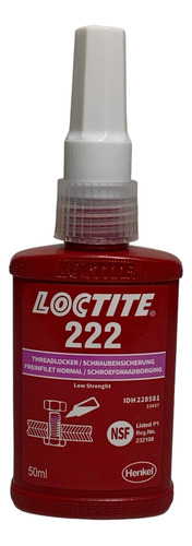 Loctite 222 50ml Henkel Trabaroscas