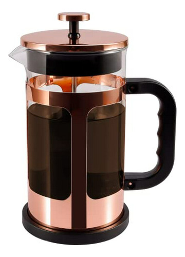 Cafetera Prensa Francesa 1000ml 34oz, Oro Rosa