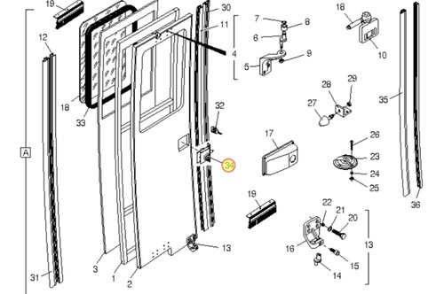 Fecho E Fechaduras Da Porta Volare V6 2008  Até 2013